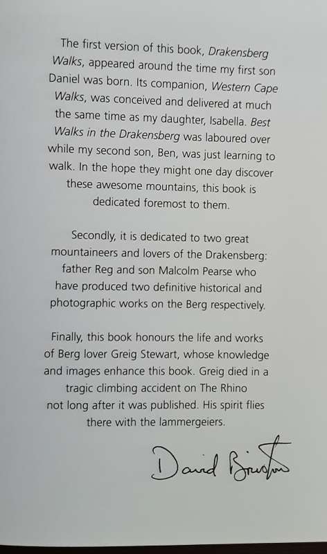 Best Walks of the Drakensberg by David Bristow