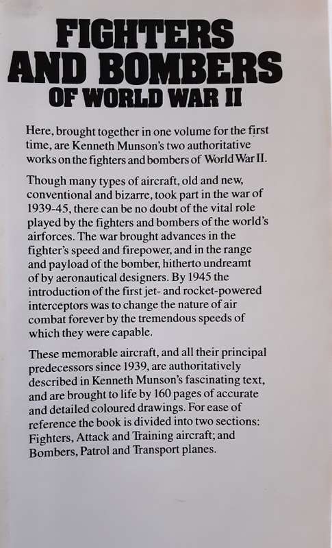 Fighters and Bombers of World War II by Kenneth Munson