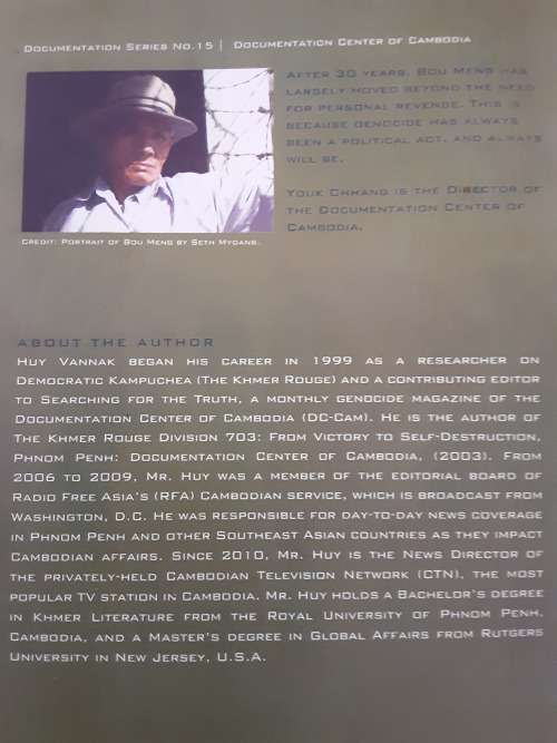 Bou Meng, A Survivor from Khmer Rouge Prison S-21 by Huy Vannak **SIGNED COPY**