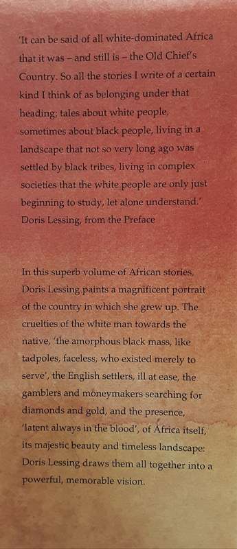 This Was The Old Chief`s Country, Collected African Stories vol 1 by Doris Lessing