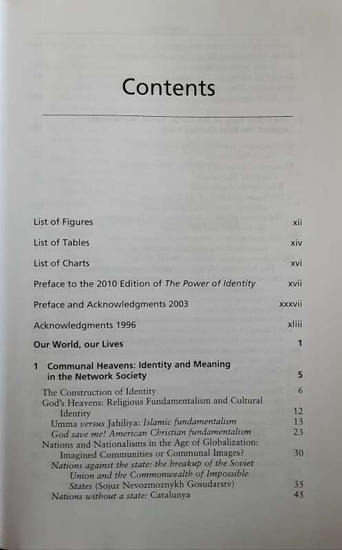 The Information Age, Economy, Society and Culture 3 volumes by Manuel Castells