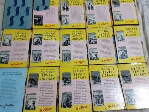 The Secret Seven complete set 15 titles by Enid Blyton 1960s hardcovers