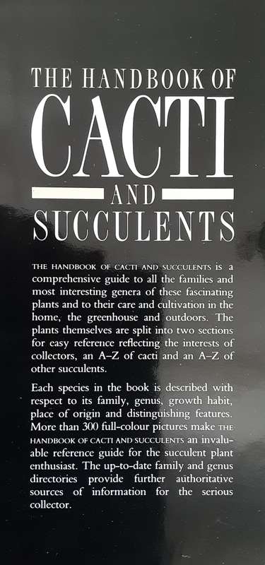 The Handbook of Cacti and Succulents by Clive Innes