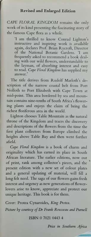 Cape Floral Kingdom by Conrad Lighton