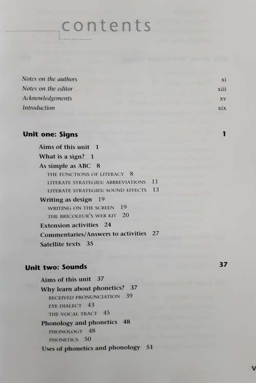 Working With Texts, A Core Introduction to Language Analysis edited by Adrian Beard
