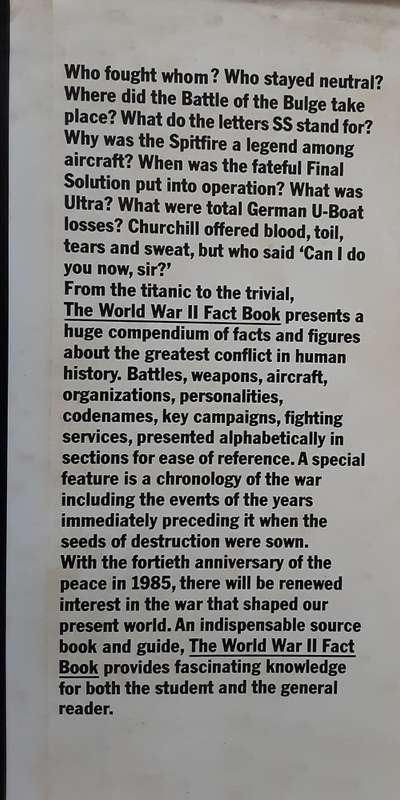 The World War II Fact Book 1939-1945 by Christy Campbell