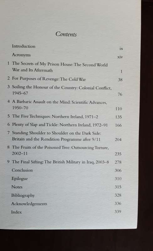 Cruel Britannia, A Secret History of Torture by Ian Cobain