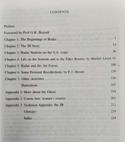 South African Radar in World War II by Peter Brain **SIGNED COPY**