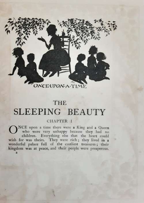 The Sleeping Beauty told by C S Evans and illustrated by Arthur Rackham c1920