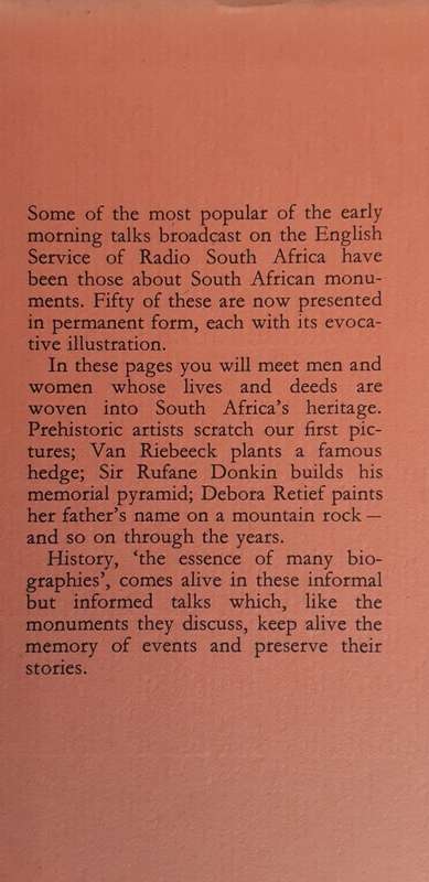 Some South African Monuments by Denis Hatfield