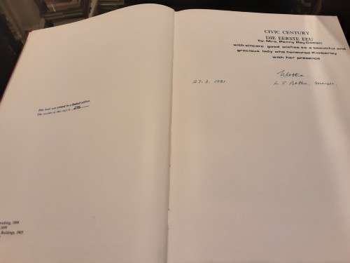 Civic Century, The First One Hundred Years of the Kimberley Municipality by Brian Roberts **SIGNED**
