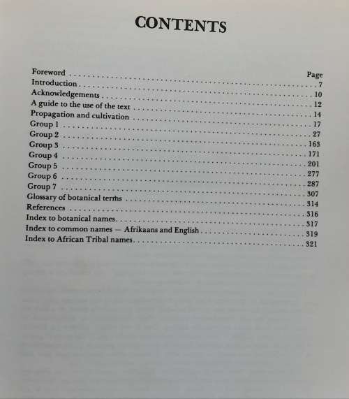 The South African Acacias by J D Carr **First Edition**
