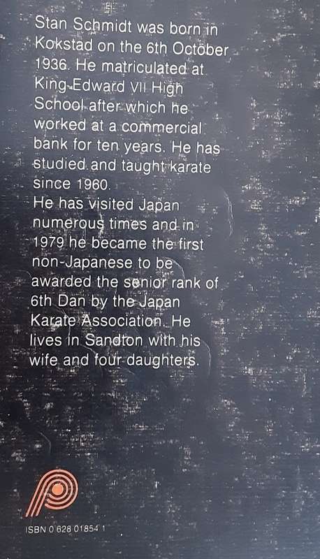 Karate- An Insight into the basic concepts by Stan Schmidt
