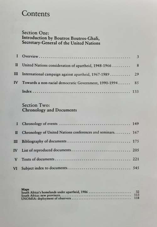 The United Nations and Apartheid 1948-1994