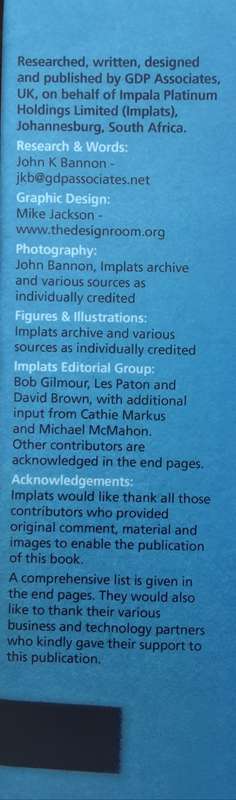 Who The Hell Wants To Be In Platinum, Illustrated History of Impala Holdings Ltd by J K Bannon