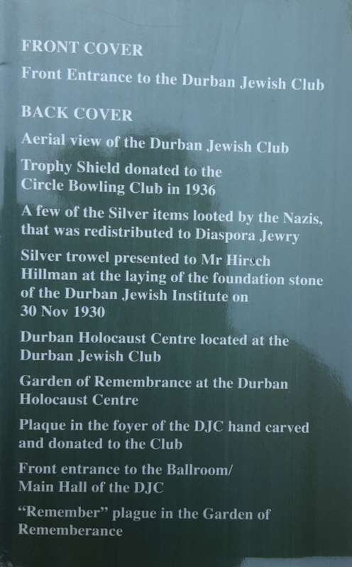 The Jews of KwaZulu-Natal A History by Julia Prosser