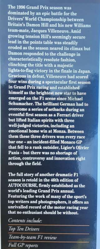 Autocourse, The World`s Leading Grand Prix Annual 1996-97