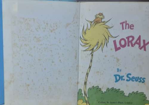 The Lorax by Dr Seuss **First English Edition Collins 1972**