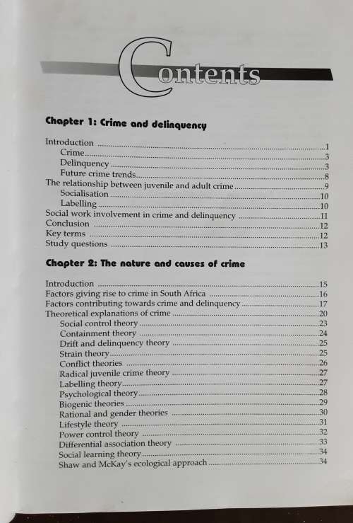 Crime and Delinquency by Lullu Tshiwula