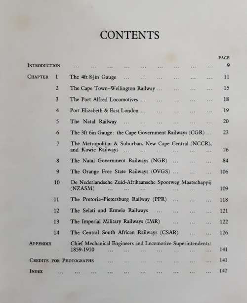 Steam Locomotives of the South African Railways vol 1 and 2 1859-1955 by D F Holland
