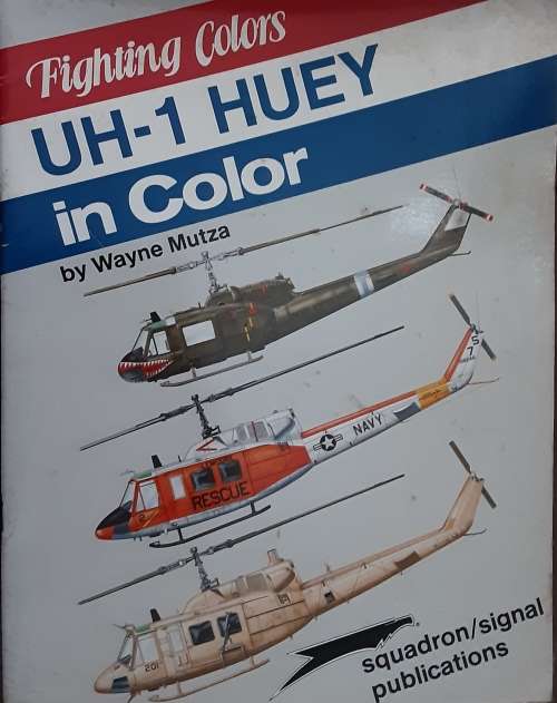 Fighting Colours UH-1 Huey in Color by Wayne Mutza