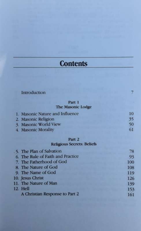 The Secret Teachings of the Masonic Lodge, A Christian Perspective by John Ankerberg and John Weldon