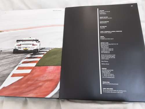 Porsche Mission 2014 Our Return: Spirit, Principle, Vision **SCARCE TITLE**