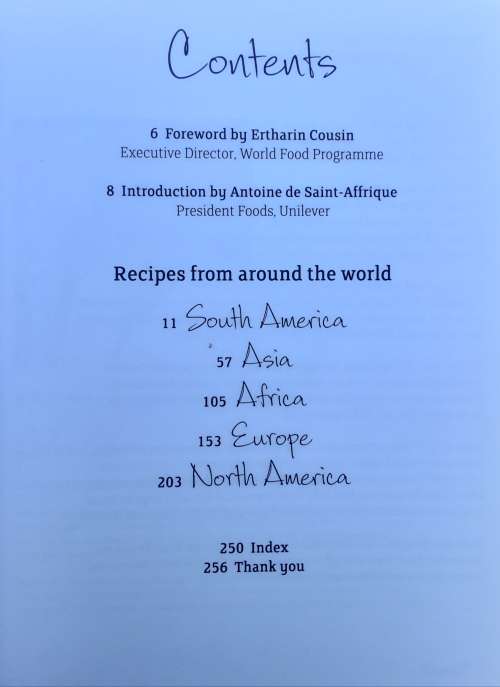 A Passion For Food, Our Recipes and Stories from Around the World bu Unilever