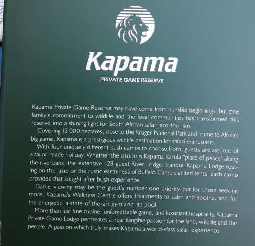 Kapama Private Game Reserve by Heinrich van den Berg