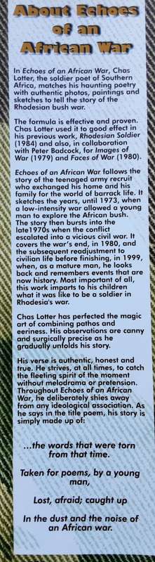 Echoes of an African War by Chas Lotter