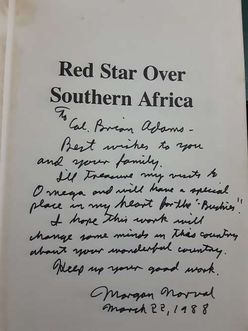 Red Star Over Southern Africa By Morgan Norval **SIGNED COPY**