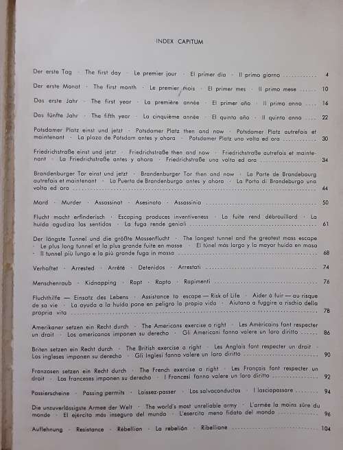It Happened at the Wall, A Documentation in Pictures of the Military Ring around West Berlin