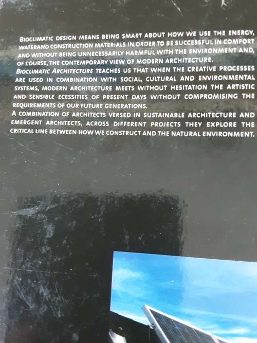 Bioclimatic Architecture edited by Josep Maria Minguet