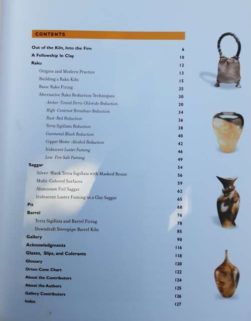 Alternative Kilns and Firing Techniques, Raku, Saggar, Pit and Barrel by James C Watkins