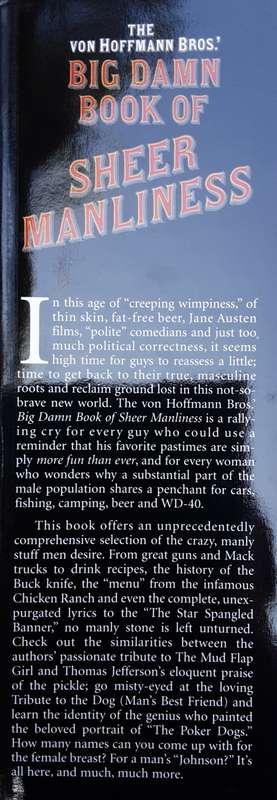 The Von Hoffmann Bros Big Damn Book of Sheer Manliness