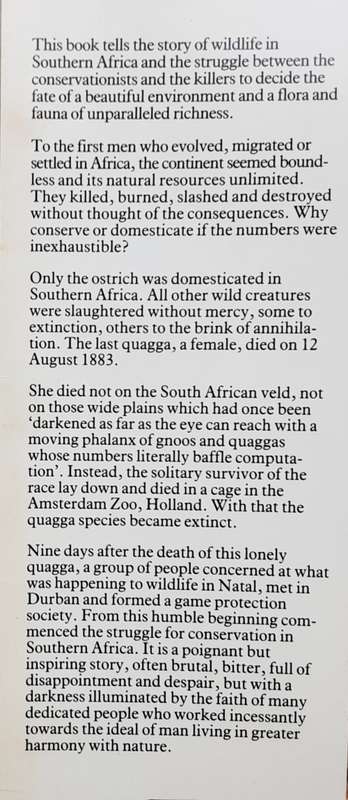 The Conservationists and the Killers by John Pringle