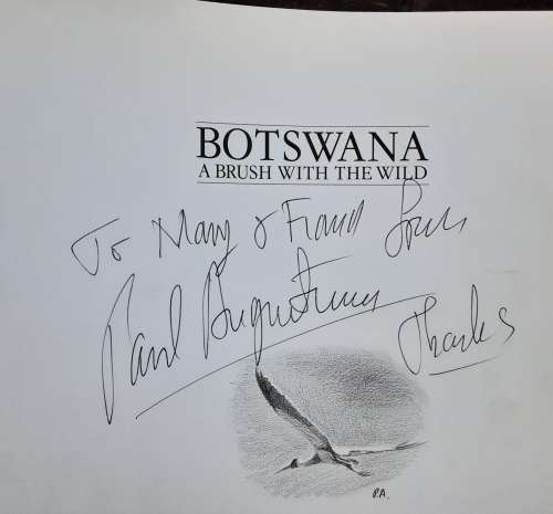 Botswana A Brush With The Wild by Paul Augustinus **SIGNED COPY**