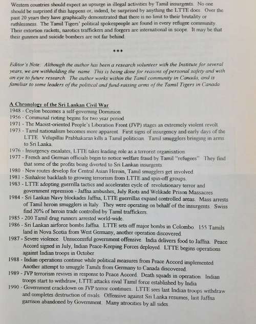 LTTE in the Eyes of the World (Liberation Tigers of Tamil Ealam)
