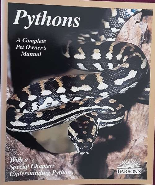 Pythons A Complete Pet Owner`s Manual  by Patricia Bartlett and Ernie Wagner