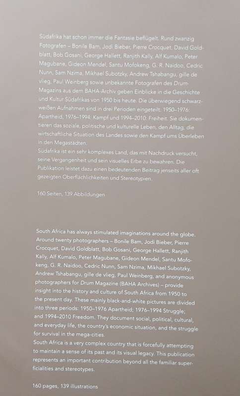 South African Photography 1950-2010 edited by Delia Klask and Ralf P Seippel