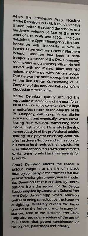 War Diaries of Andre Dennison by J R T Wood
