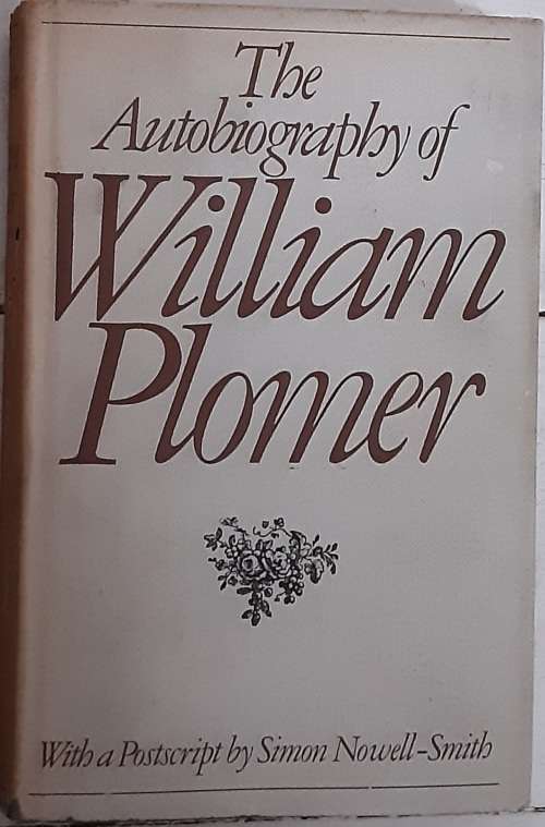 The Autobiography of William Plomer