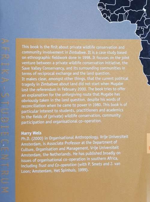 Private Wildlife Conservation in Zimbabwe, Joint Ventures and Reciprocity by Harry Wels **SIGNED**