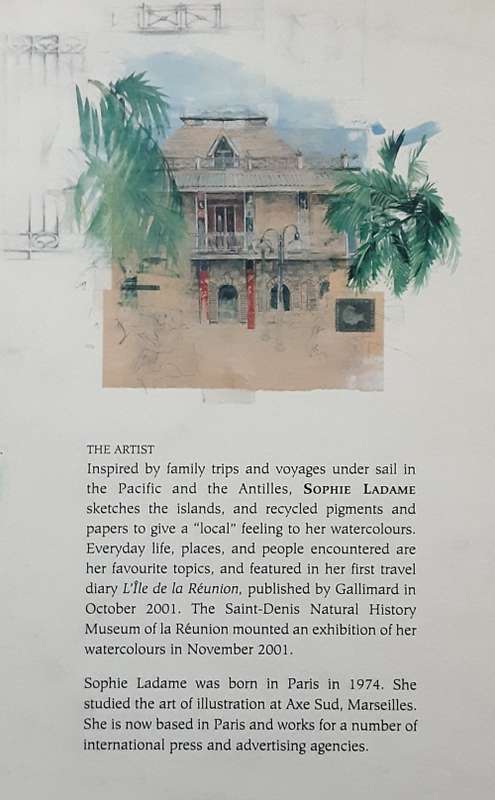 Mauritius Sketchbook by Sophie Ladame and Yvan Martial