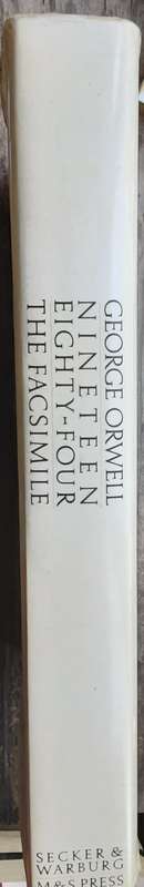 George Orwell, Nineteen Eighty-Four, The Facsimile  **SCARCE**