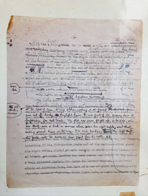 George Orwell, Nineteen Eighty-Four, The Facsimile  **SCARCE**
