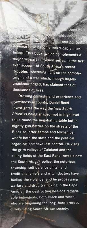 Beloved Country South Africa`s Silent Wars by Daniel Reed