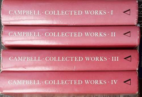 Roy Campbell Collected Works 4 Volumes edited by Alexander, Chapman and Levason