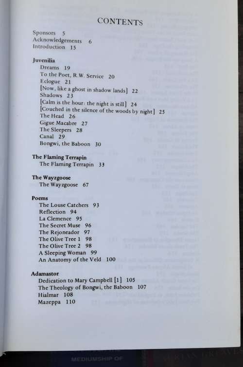 Roy Campbell Collected Works 4 Volumes edited by Alexander, Chapman and Levason