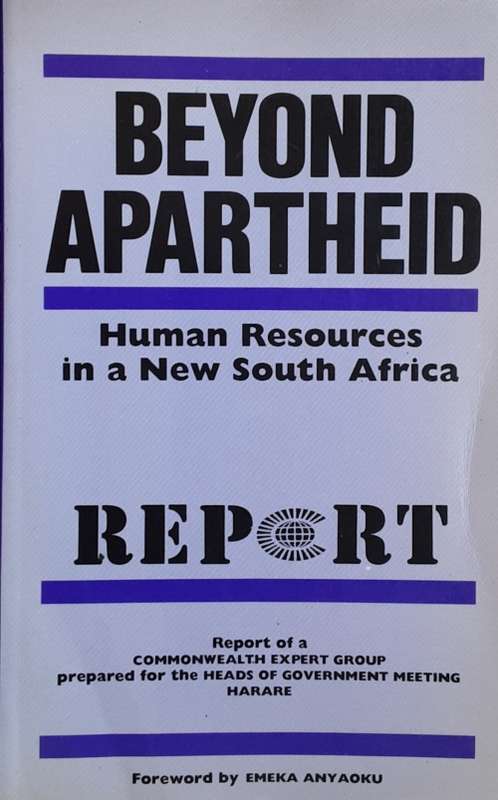 Beyond Apartheid Human Resources in a New South Africa report